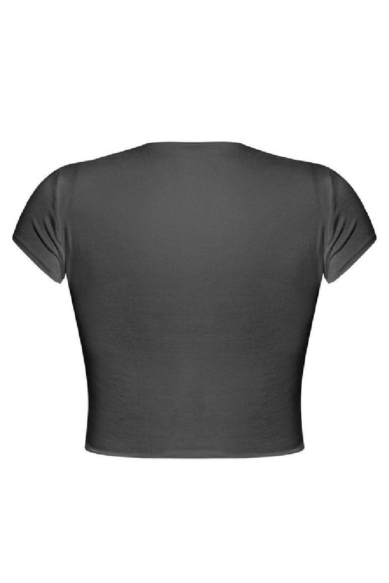 Cass Super Soft Crop Top (Black)