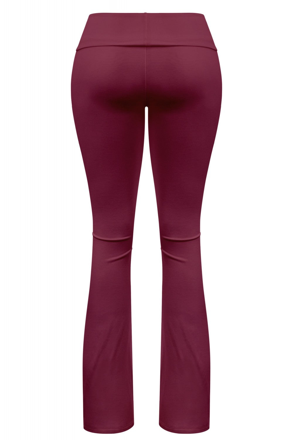 Cara Yoga Pants (Burgundy Red)