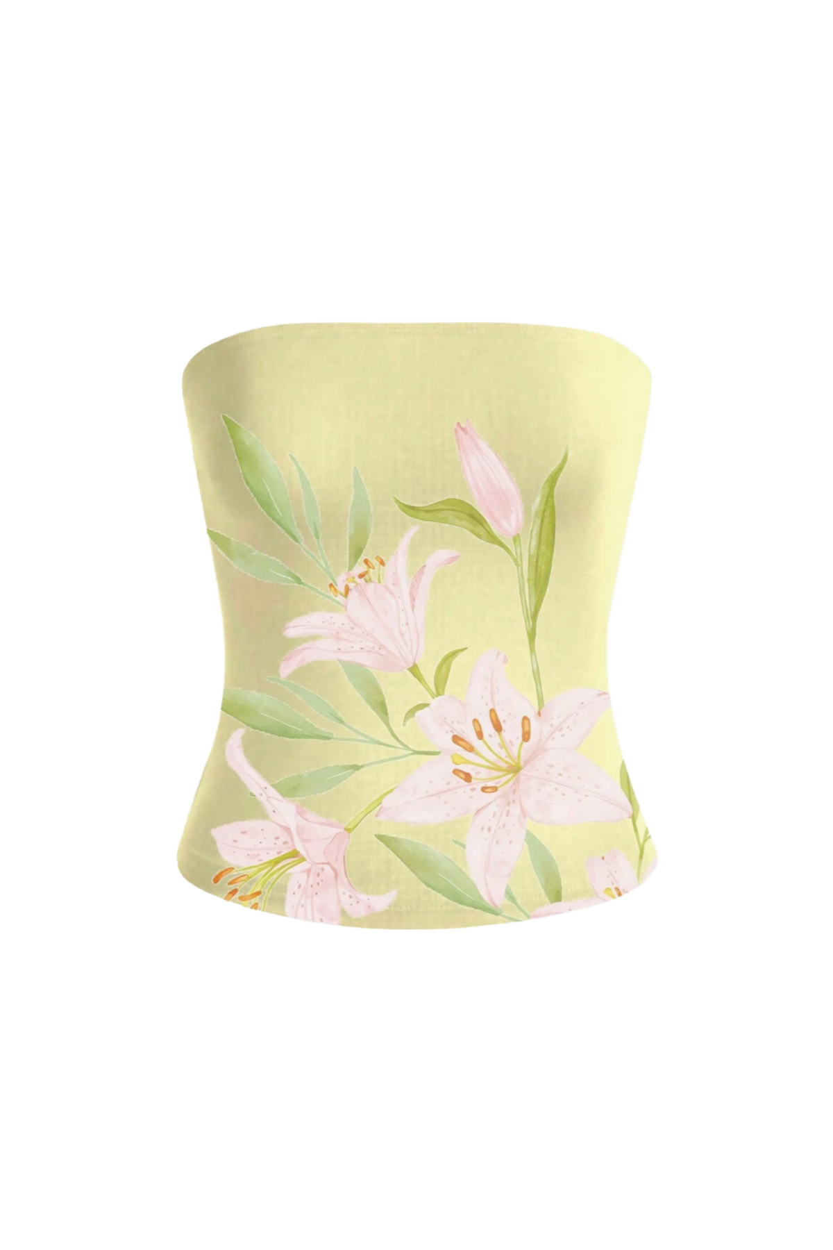Lucia Tube Top (Yellow)