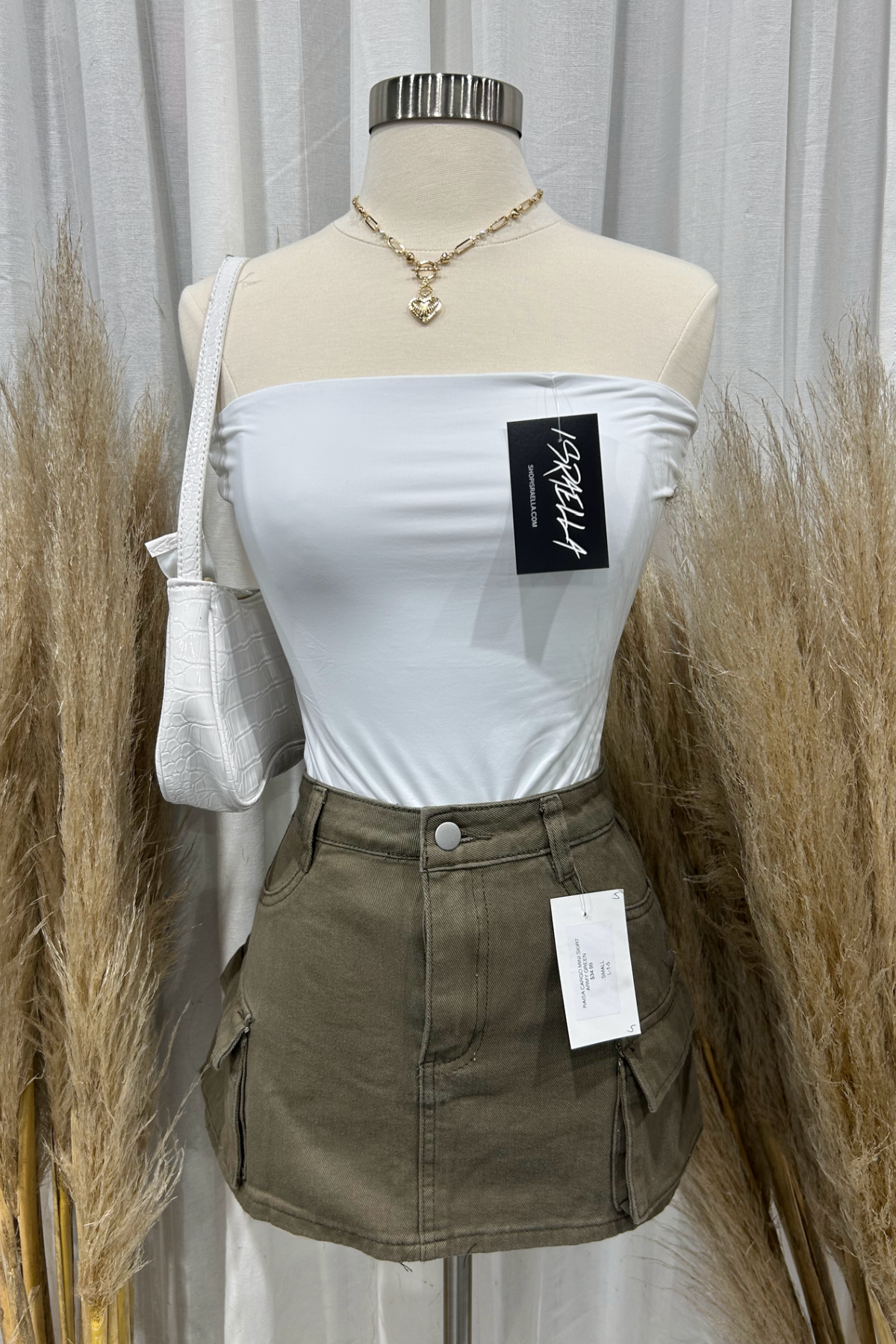 Melody Tube Top (White)