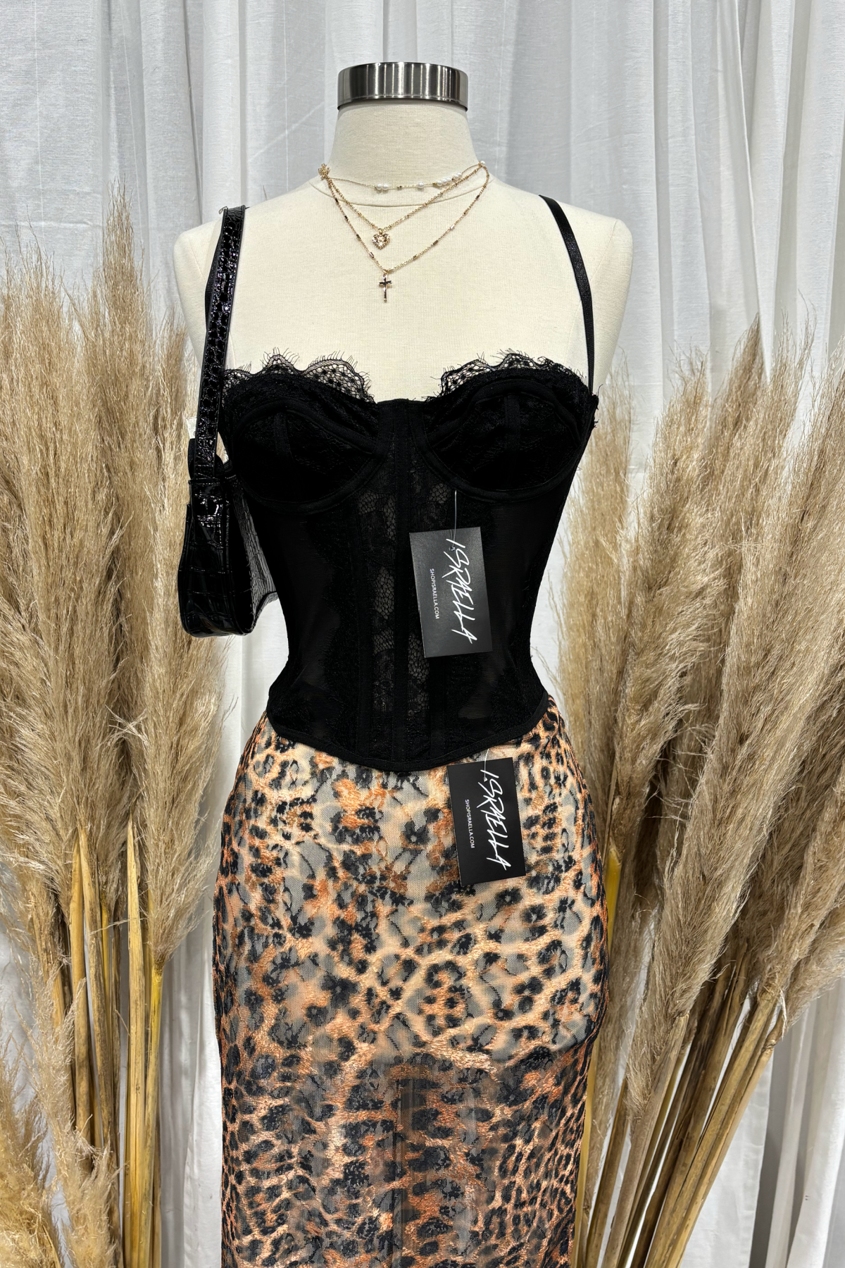 Kitty Maxi Skirt (Leopard Multi)
