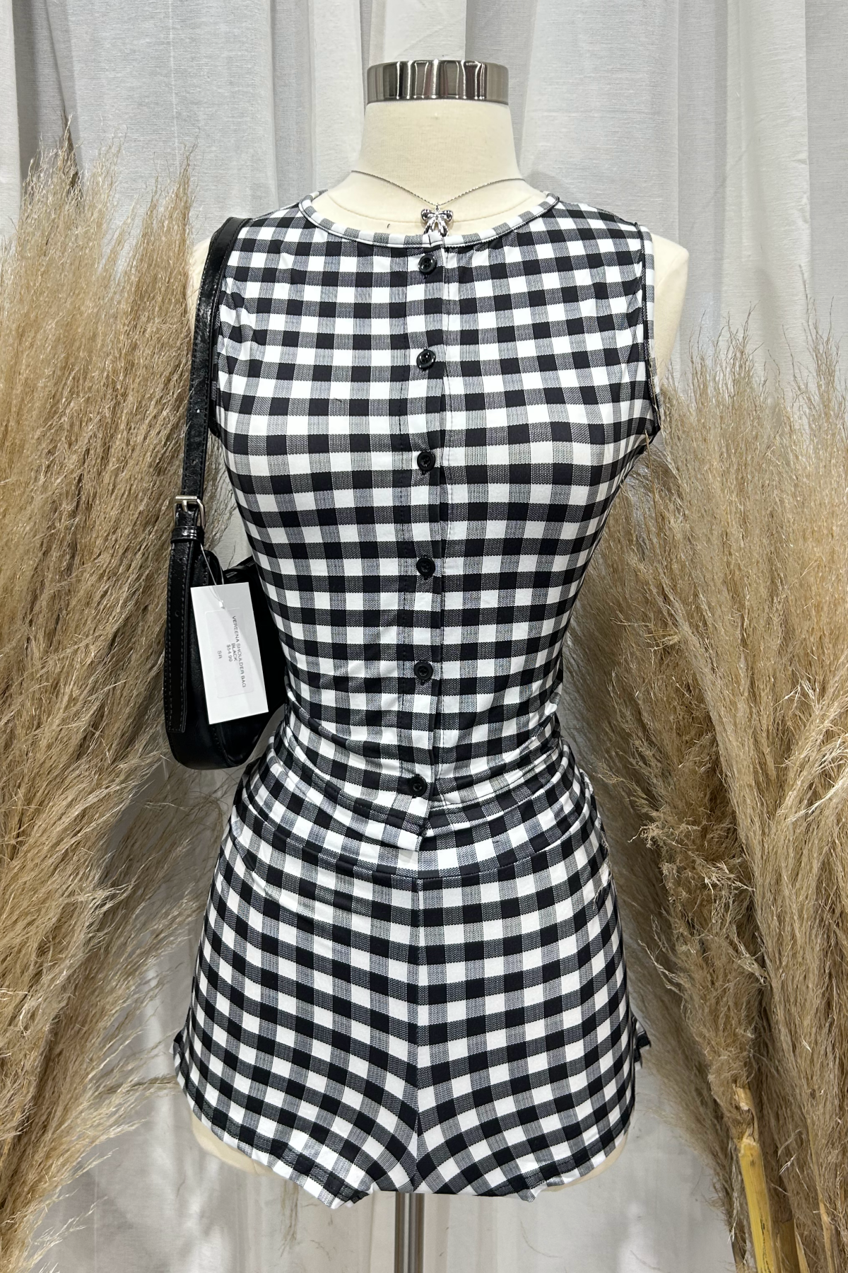 Delaney Short Set (Black/White)