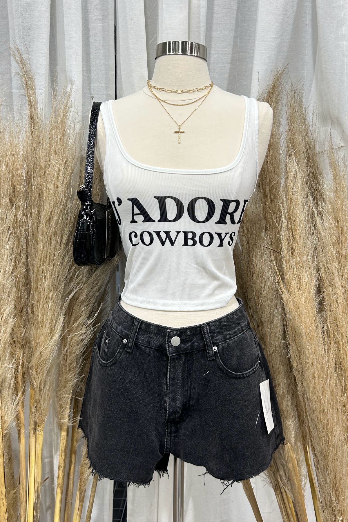 J'adore Tank Top (White)