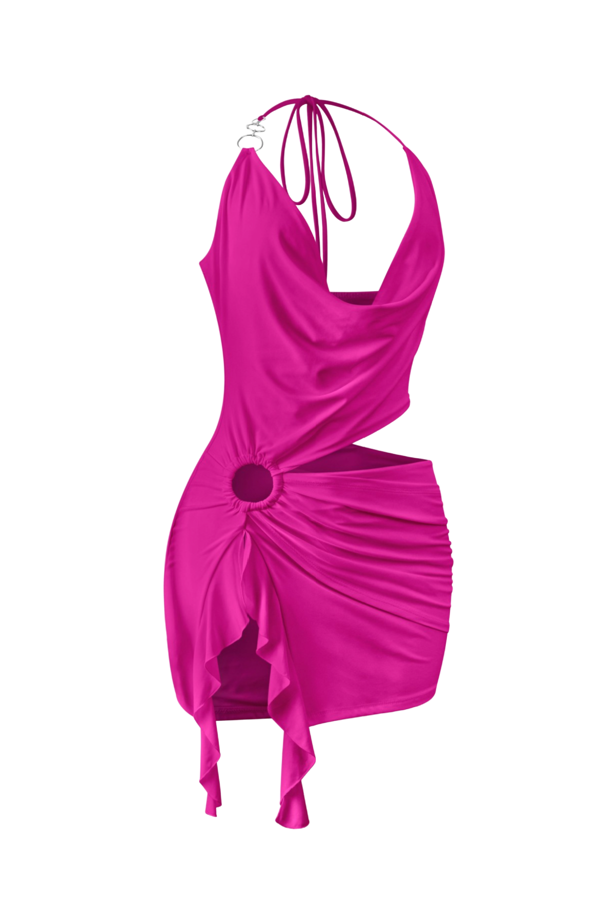 Euphoria Mini Dress (Magenta)