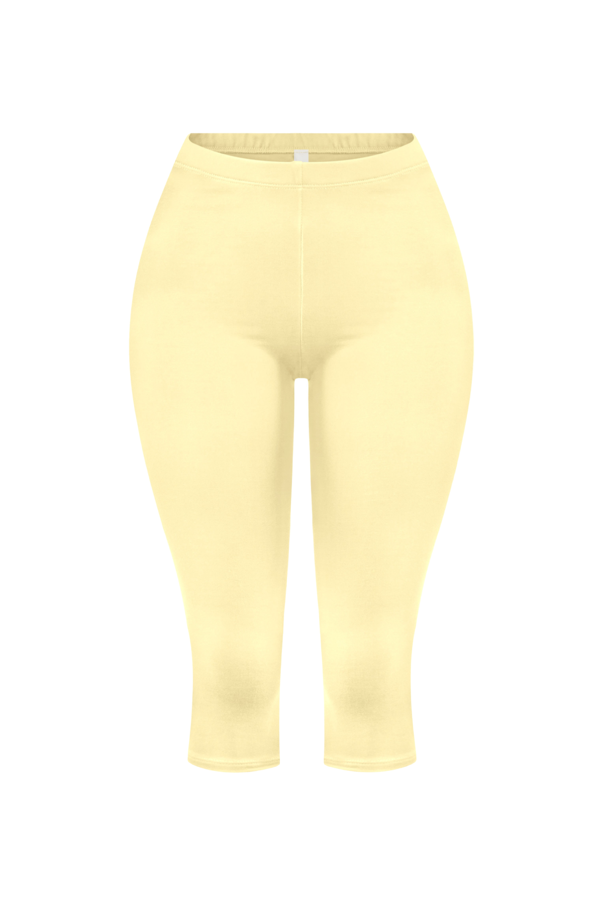 Cara Capri Leggings (Light Yellow)