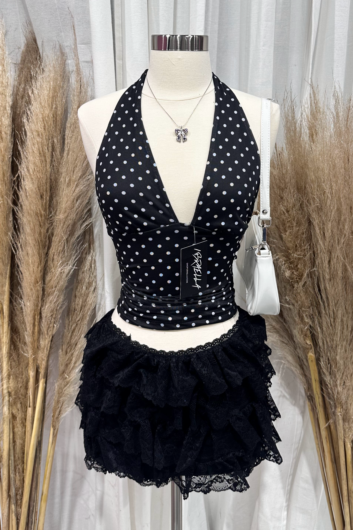 Joesette Halter Top (Black)