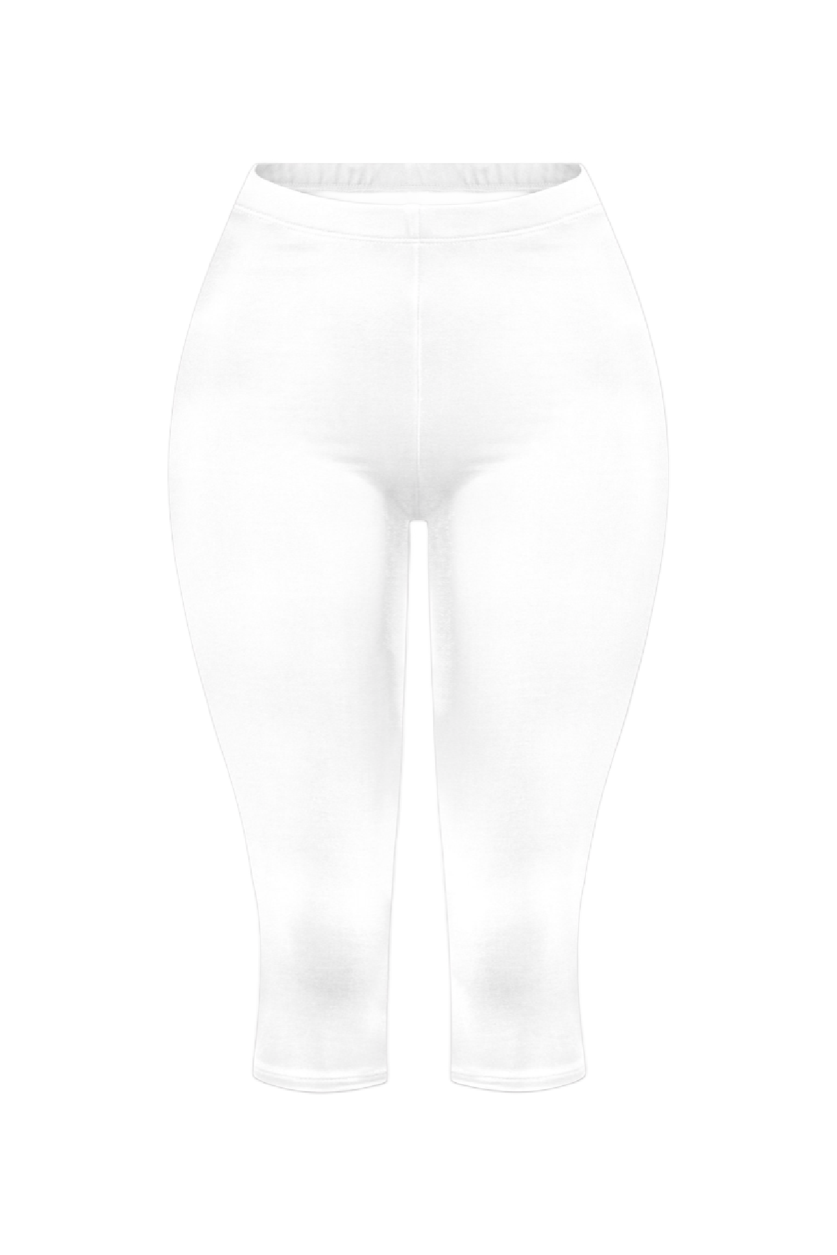 Cara Capri Leggings (White)