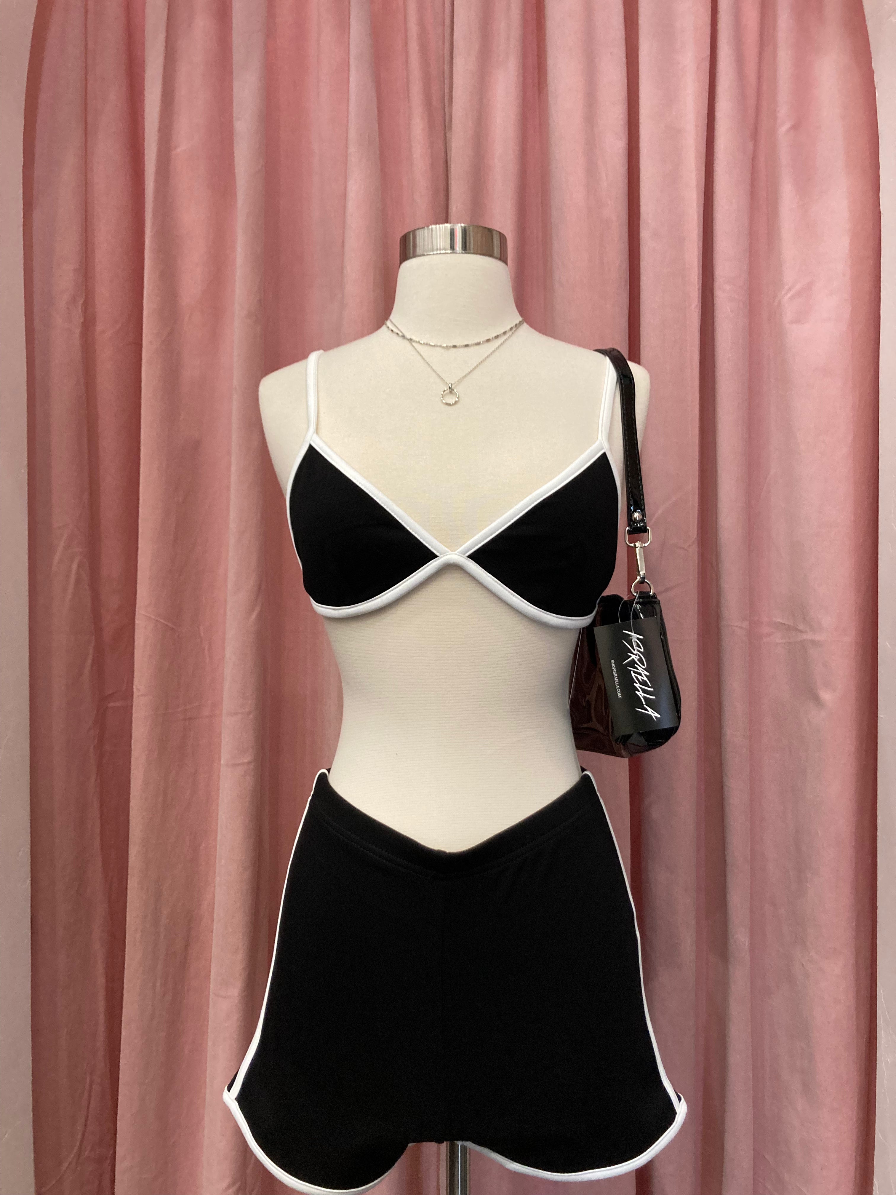 Brady Short Set (Black)