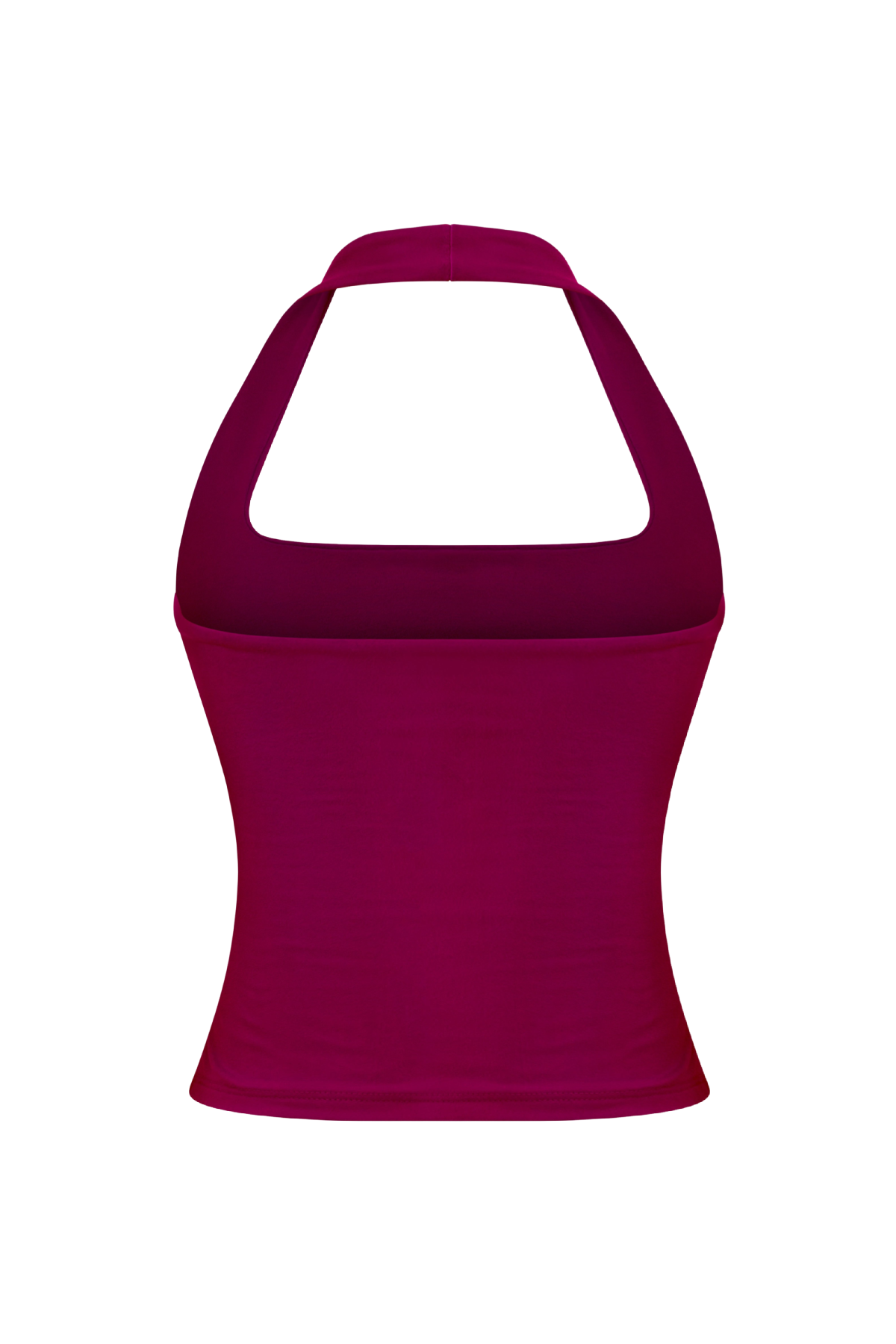 Cara Halter Top (Burgundy Red)