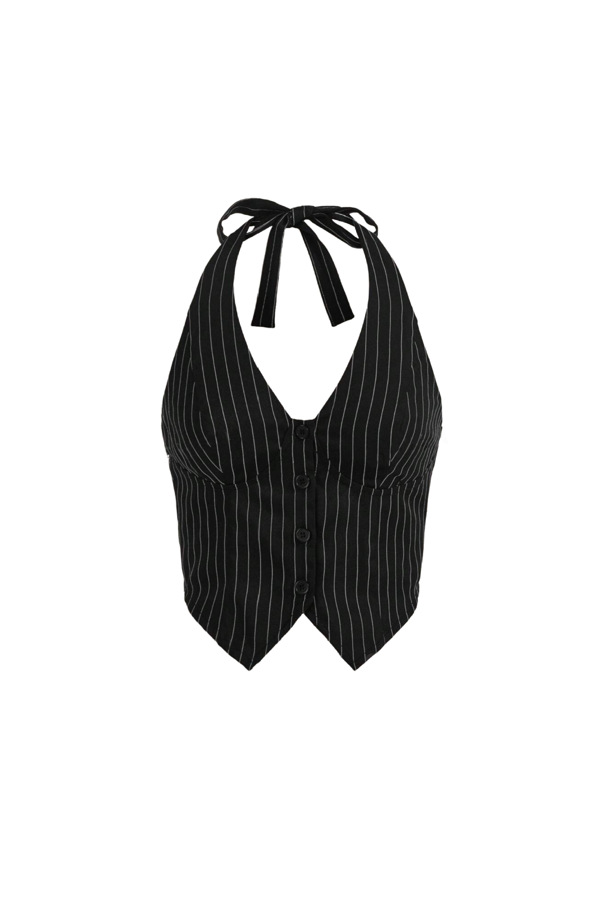 Quinn Halter Top (Black)