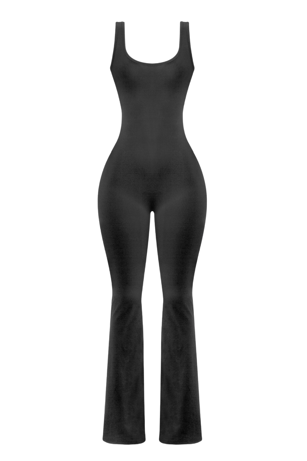 Nakiya Flared Jumpsuit (Black)