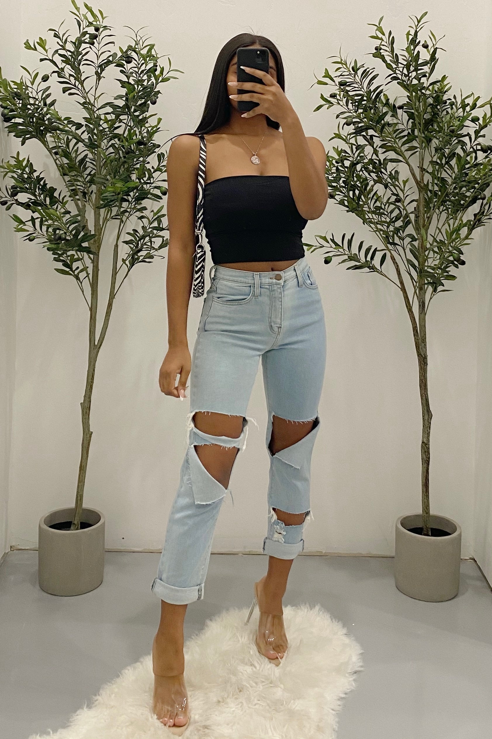 Cheryl Tube Top (Black)