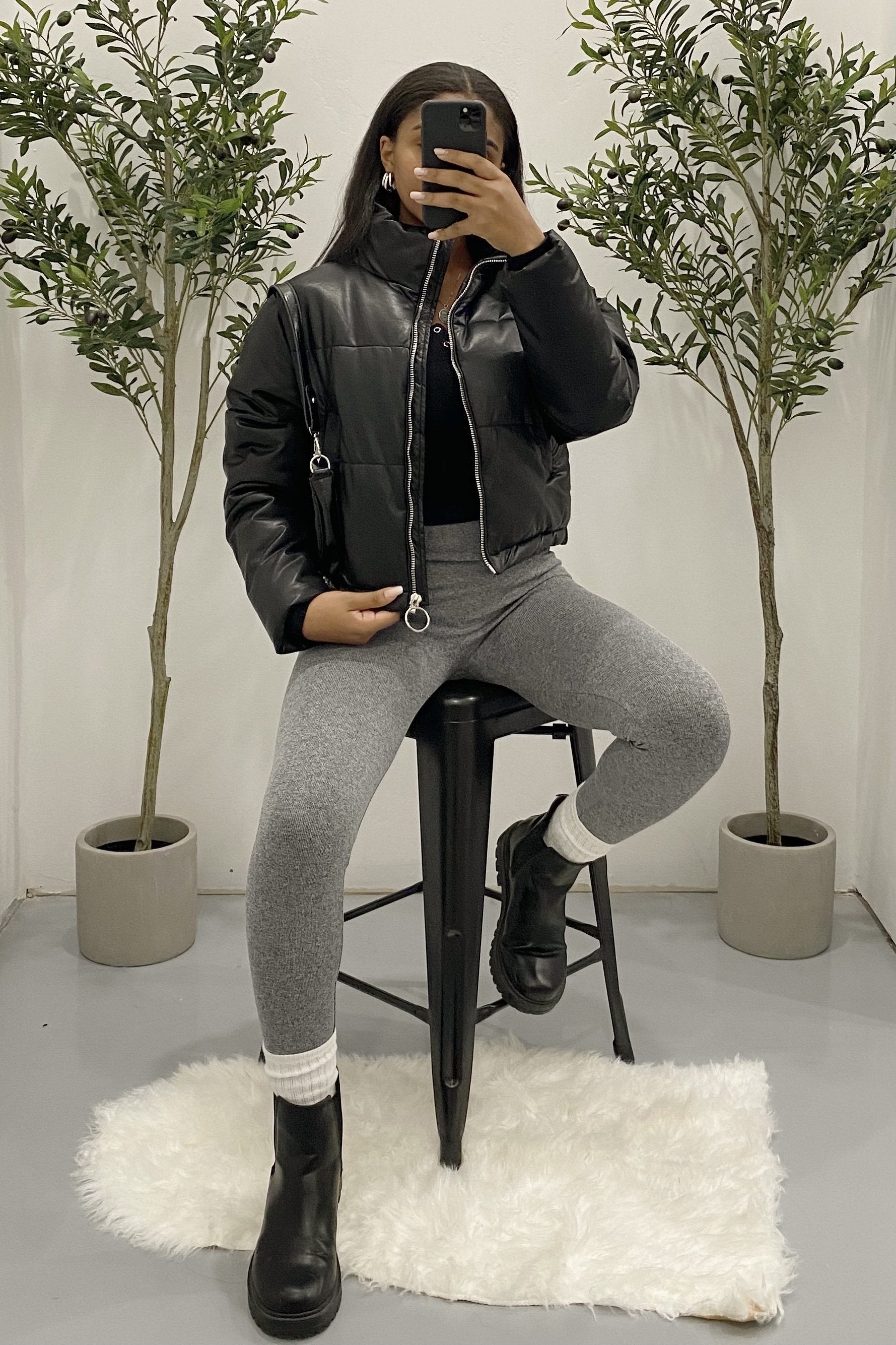 Montana Leggings (Charcoal Grey)