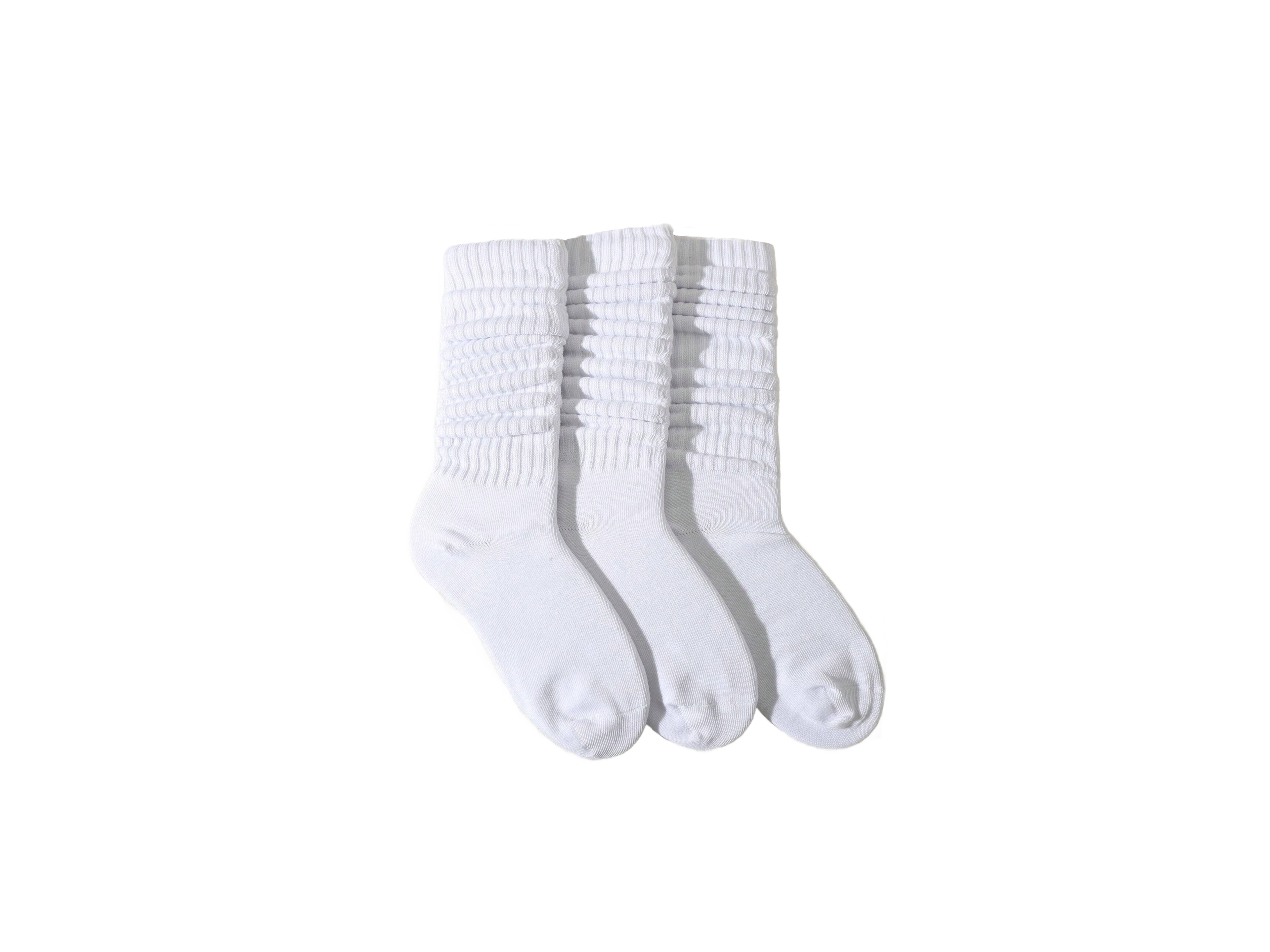 Snowflake 3 Pair Crew Socks