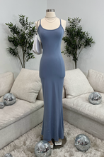 Load image into Gallery viewer, Kimber Maxi Dress (Ash Blue) NEW