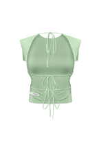 Load image into Gallery viewer, Lucy Open Back Top (Sage Green)