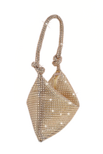 Load image into Gallery viewer, Marcel Slouchy Rhinestone Bag (Champagne)