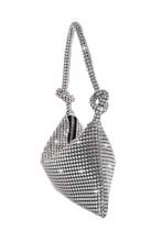Load image into Gallery viewer, Marcel Slouchy Rhinestone Bag (Silver)