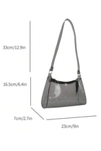 Load image into Gallery viewer, Netty PVC Bag (Clear/Black)