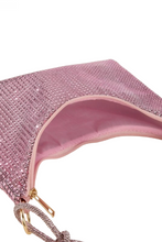 Load image into Gallery viewer, Reign Slouchy Rhinestone Bag (Pink)