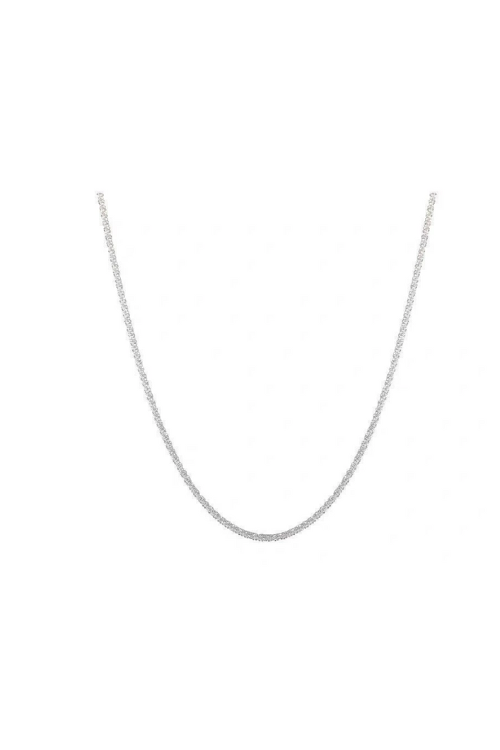 Fine Silver Necklace (White Silver)