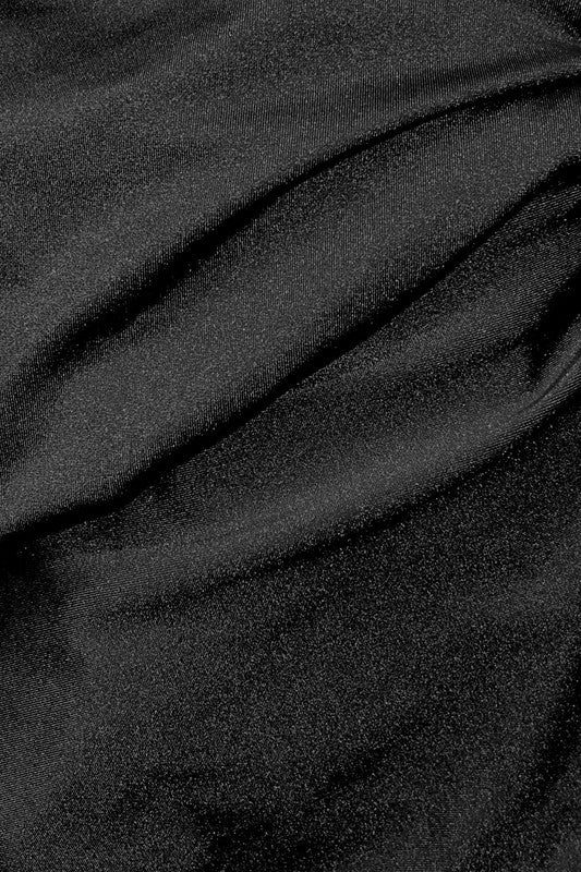 Stella Glitter Bikini Set (Black)