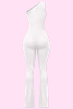 Load image into Gallery viewer, Lia Cut Out Jumpsuit (White)