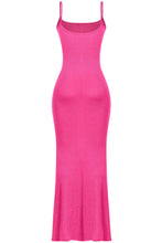 Load image into Gallery viewer, Meli Ribbed Maxi Dress (Fuchsia Pink)