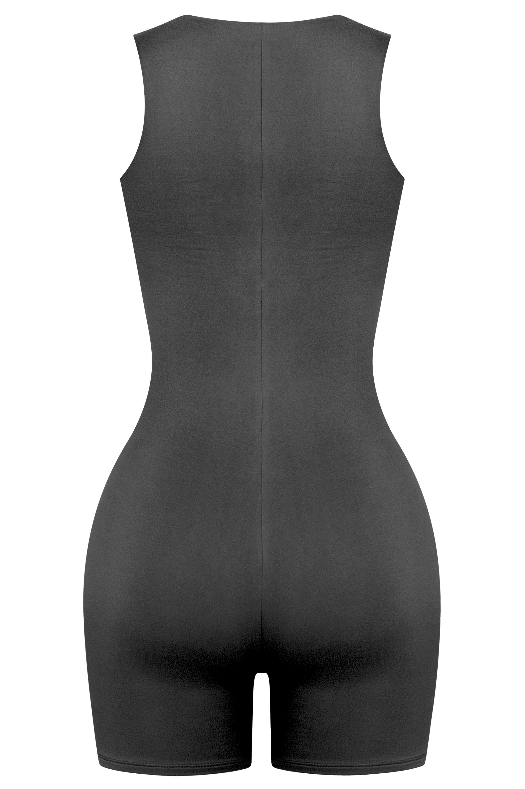Giavanna Tank Romper (Black)