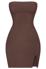 Load image into Gallery viewer, Abba Mini Tube Dress (Chocolate Brown)