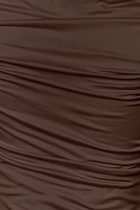 Zuni Mermaid Maxi Dress (Chocolate Brown)