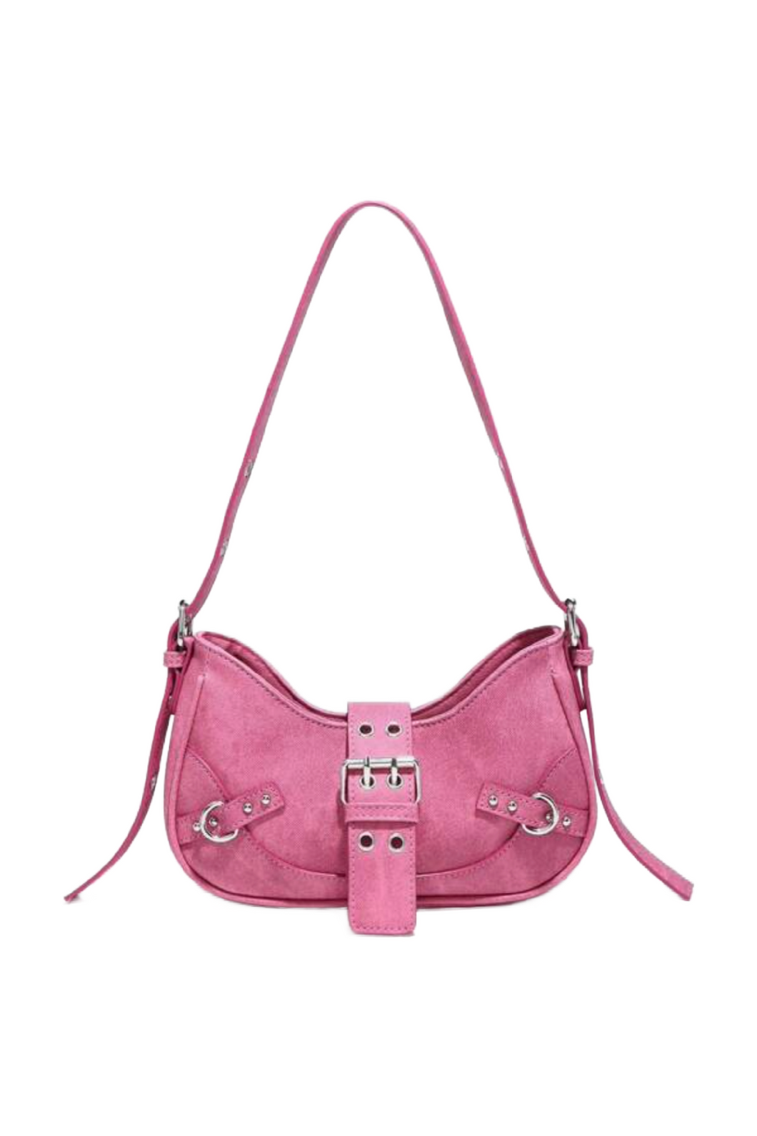 Valeria Biker Bag (Pink) – Shop Israella