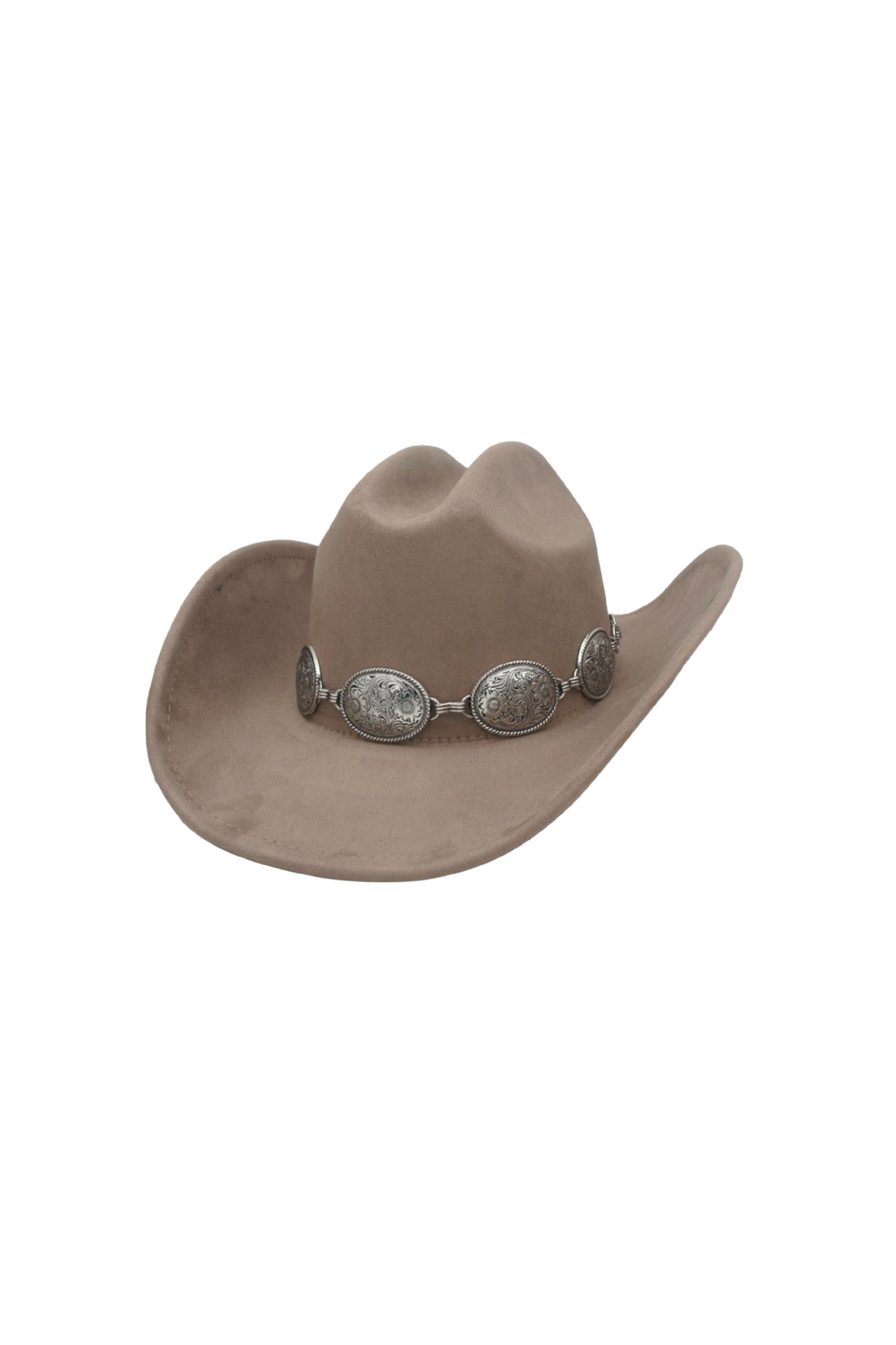 Lori Cowgirl Hat (Taupe Brown)