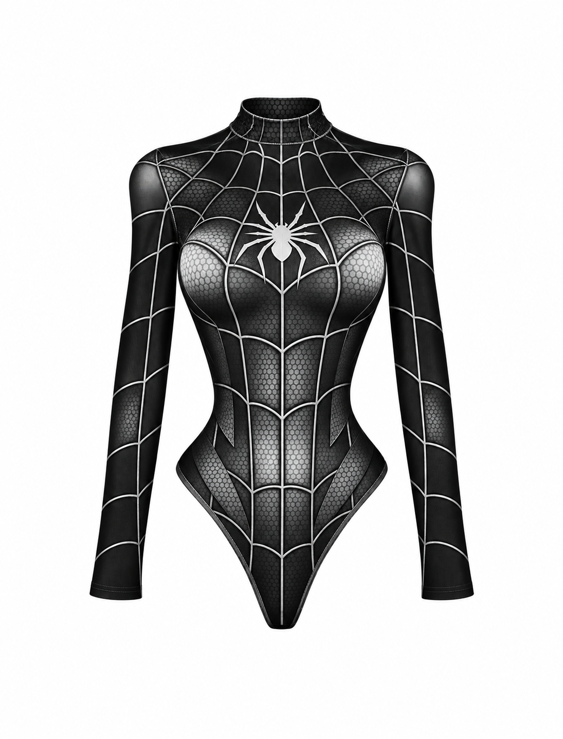 Spider Man Bodysuit Costume (Black)