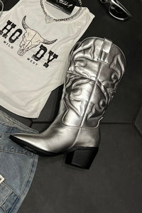 Mindful Boots (Silver)