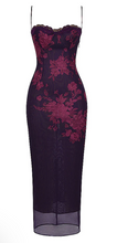 Load image into Gallery viewer, Paola Maxi Floral Dress (Purple)