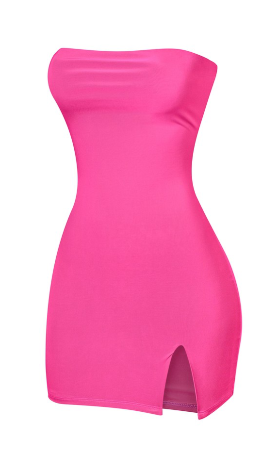 Abba Mini Tube Dress (Fuchsia Pink)