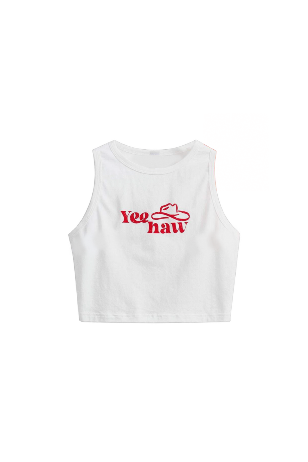 YeeHaw Tank Top (White)