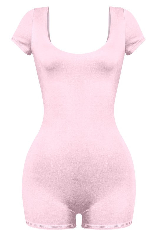 Hot Summer Romper (Baby Pink)