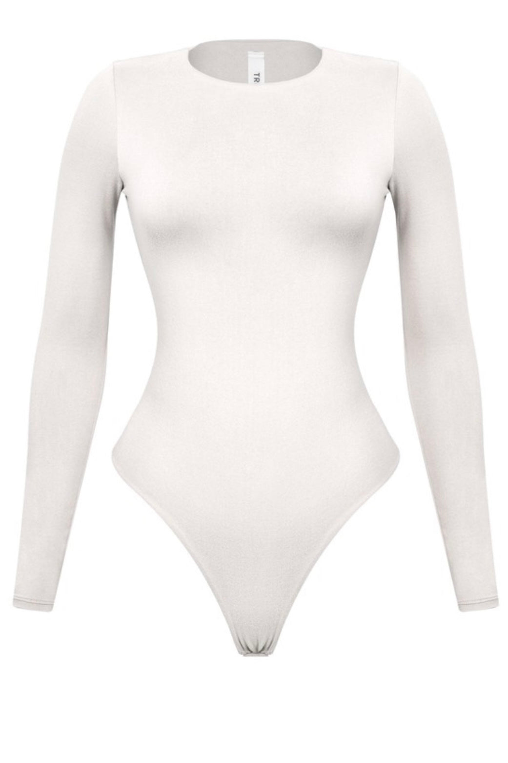 Cara Long Sleeve Bodysuit (Off White)