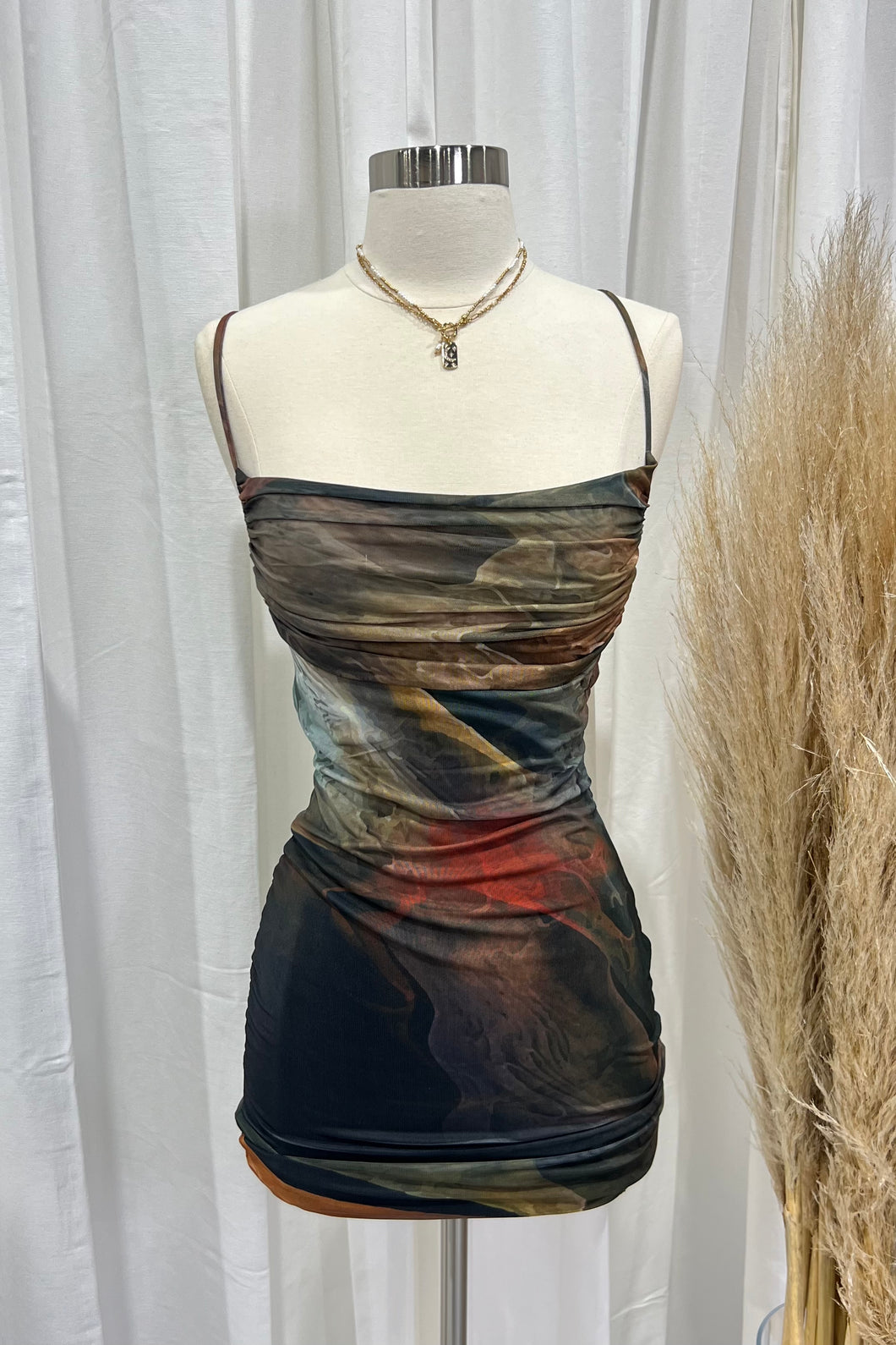 Prohibition Dress (Brown) #1872