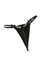 Load image into Gallery viewer, Love You Panties (Black)