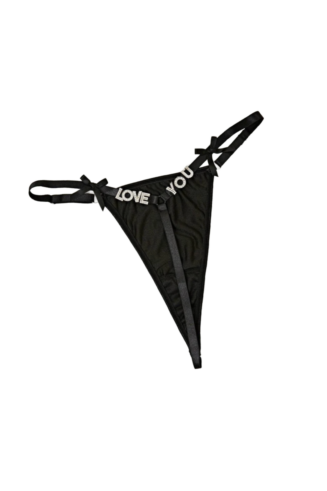 Love You Panties (Black)