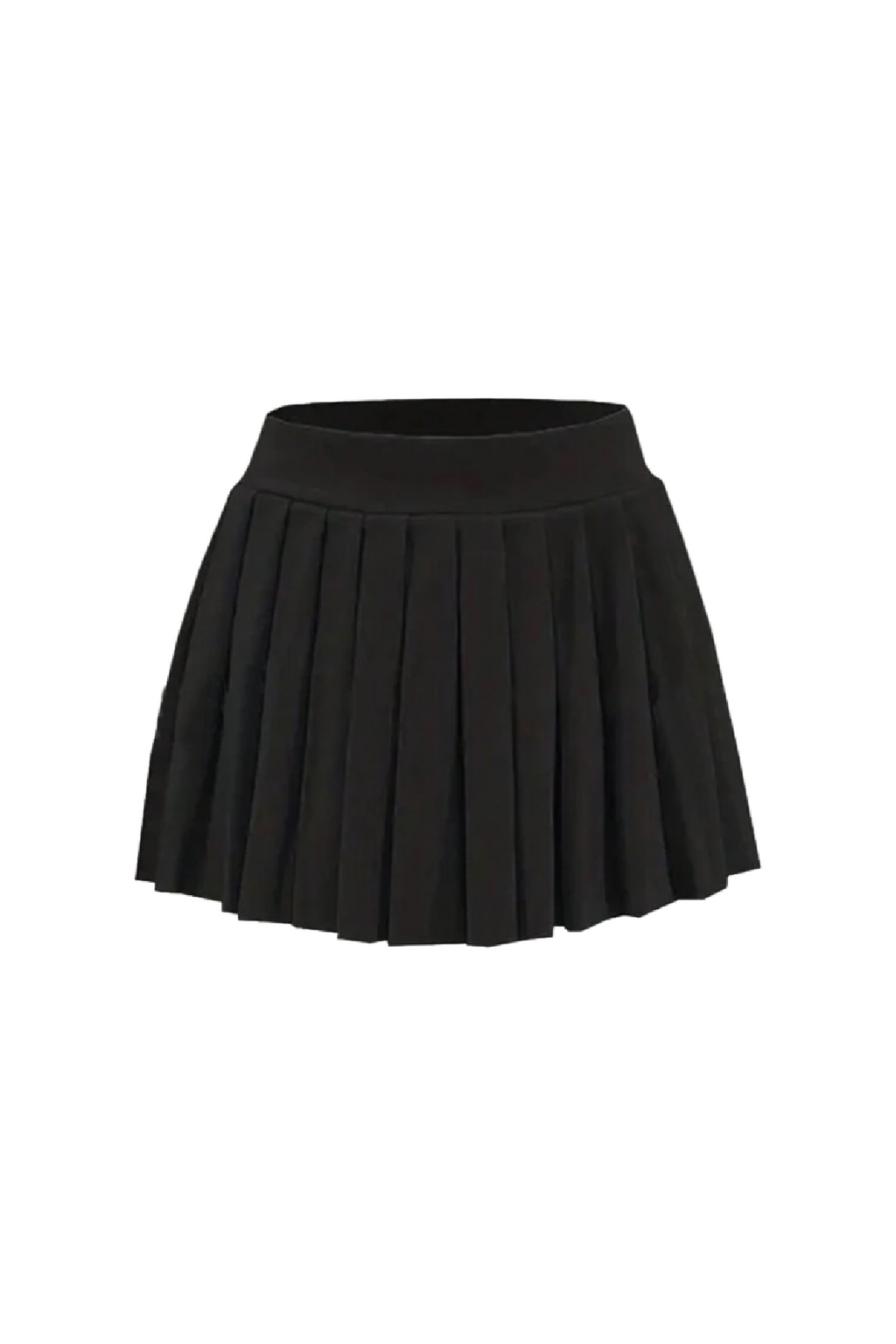 Beverly Pleated Skirt (Black)