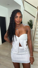 Load image into Gallery viewer, Celine Twist Skirt Set (White)