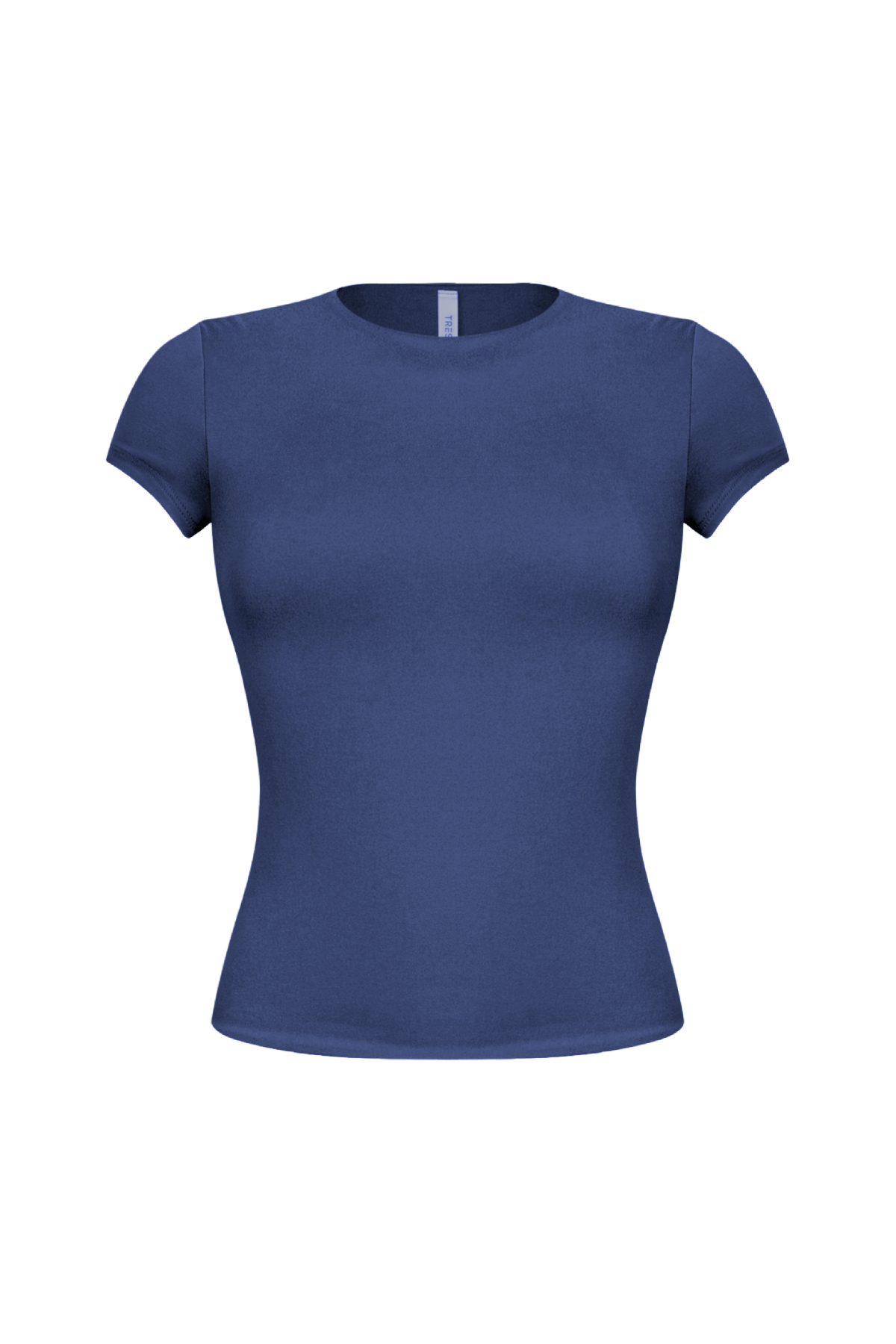 Cara Short Sleeve Top (Navy Blue)