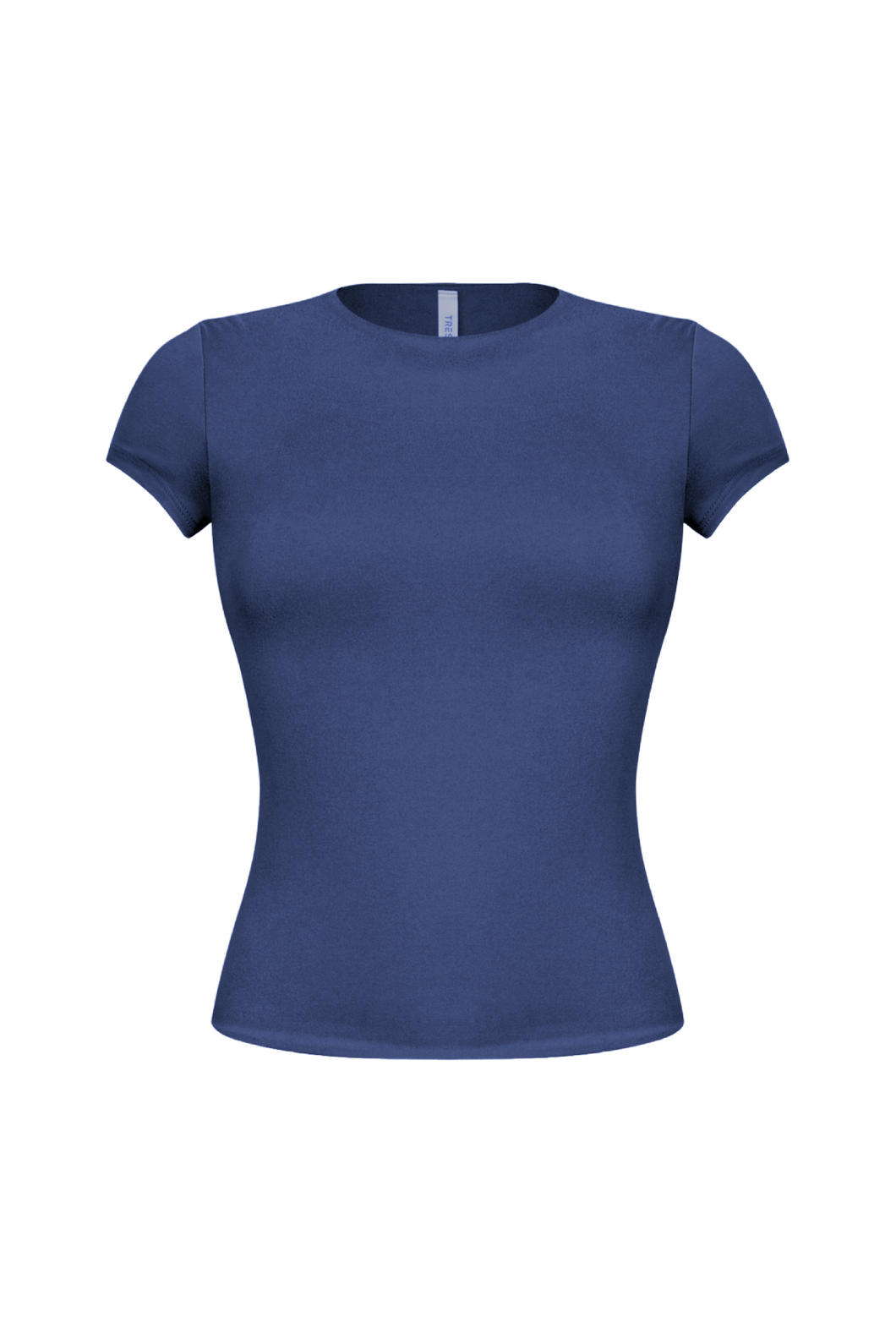 Cara Short Sleeve Top (Navy Blue)