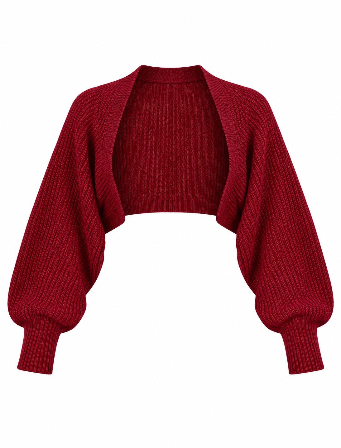 Mari Shrug (Burgundy Red)