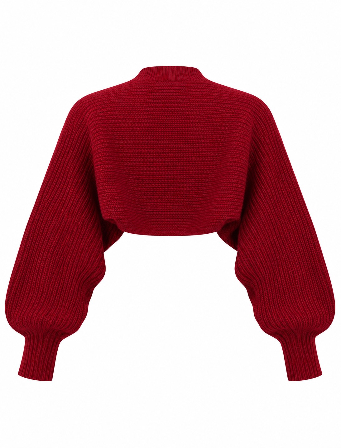 Mari Shrug (Burgundy Red)