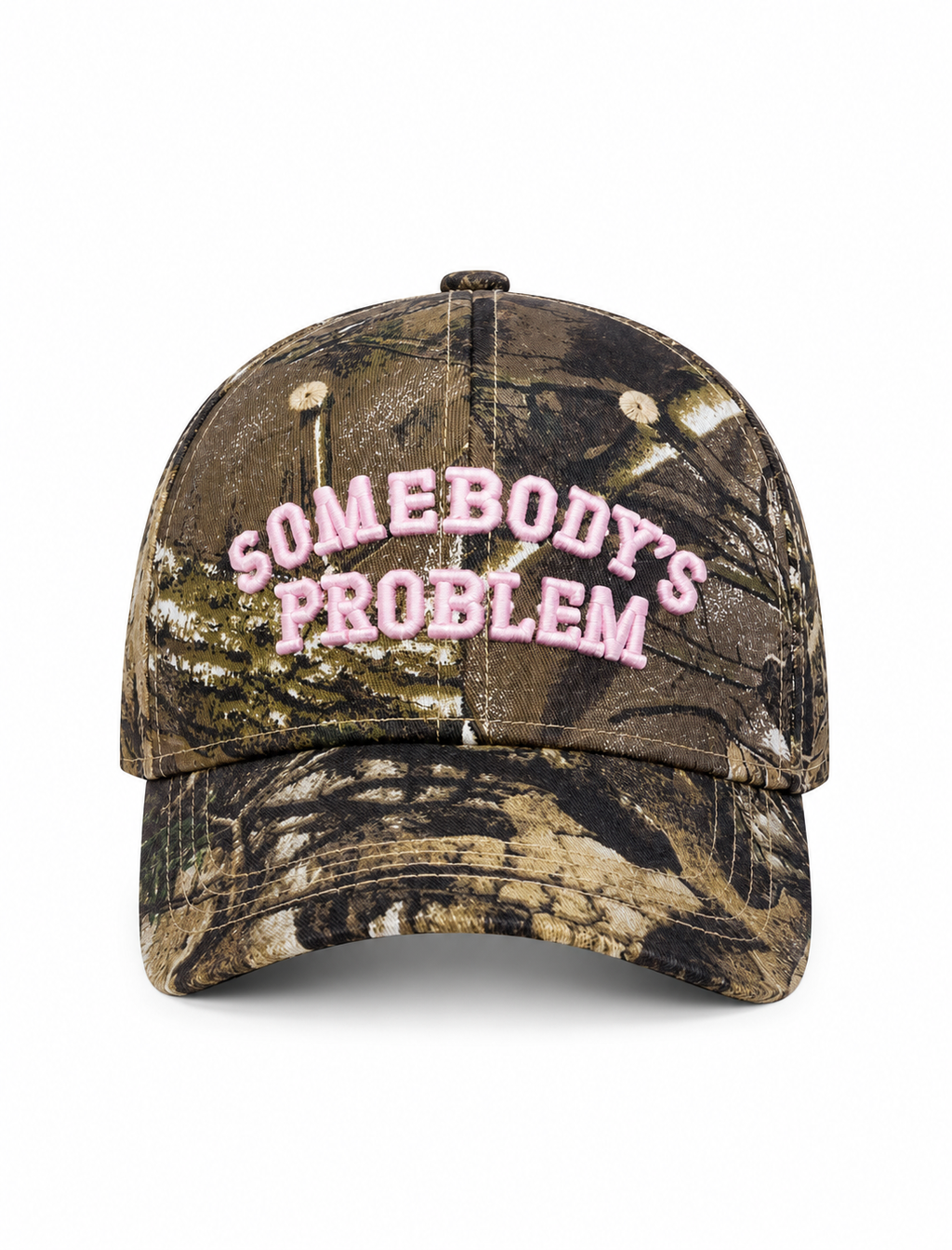 Somebodys Problem Hat (Camo/Pink)